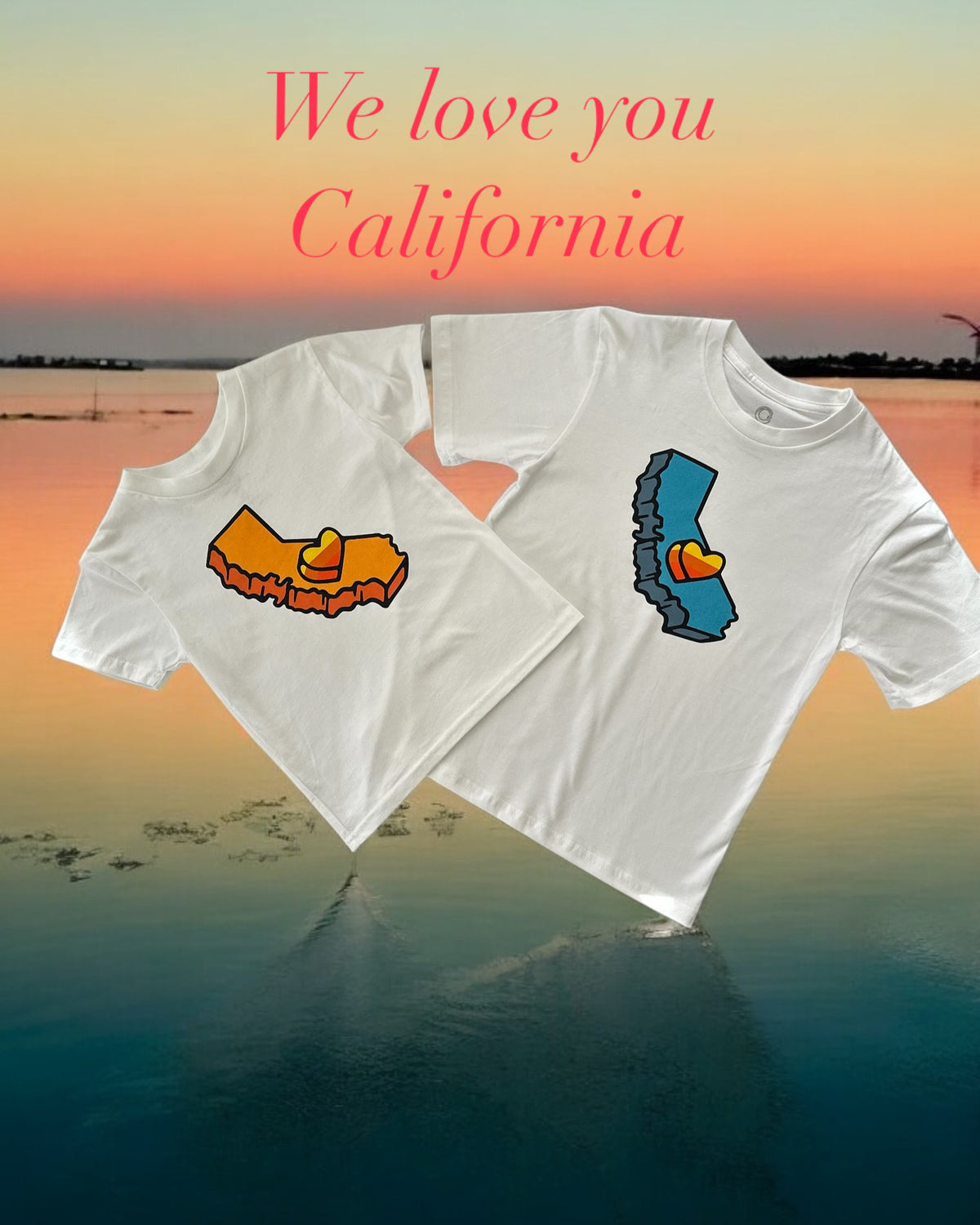 The California Proud -Blue Tee | Toddler