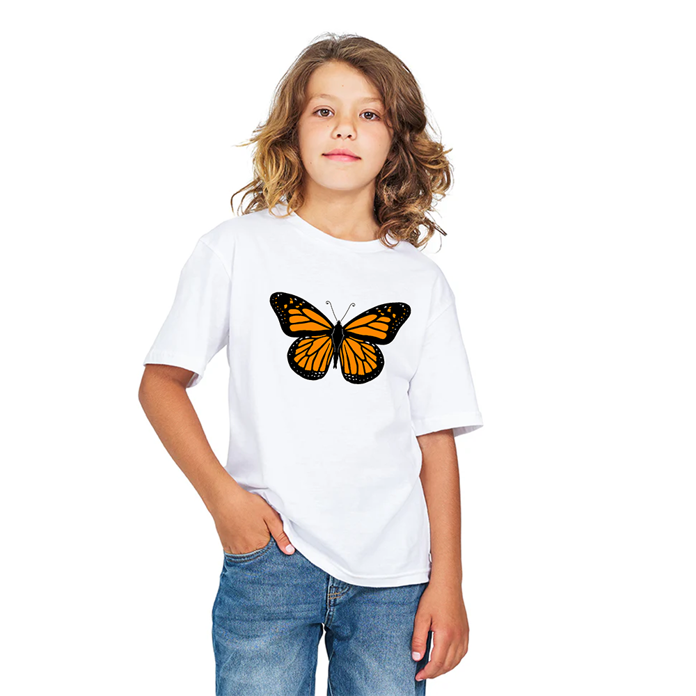 California Kids Collection | The Monarch - Youth - Blue | Eco-Friendly, Sustainable Kids Apparel