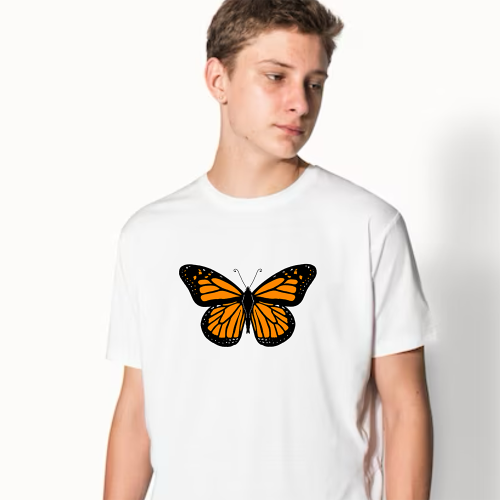 California Kids Collection | The Monarch - Teen - White | Eco-Friendly, Sustainable Kids Apparel