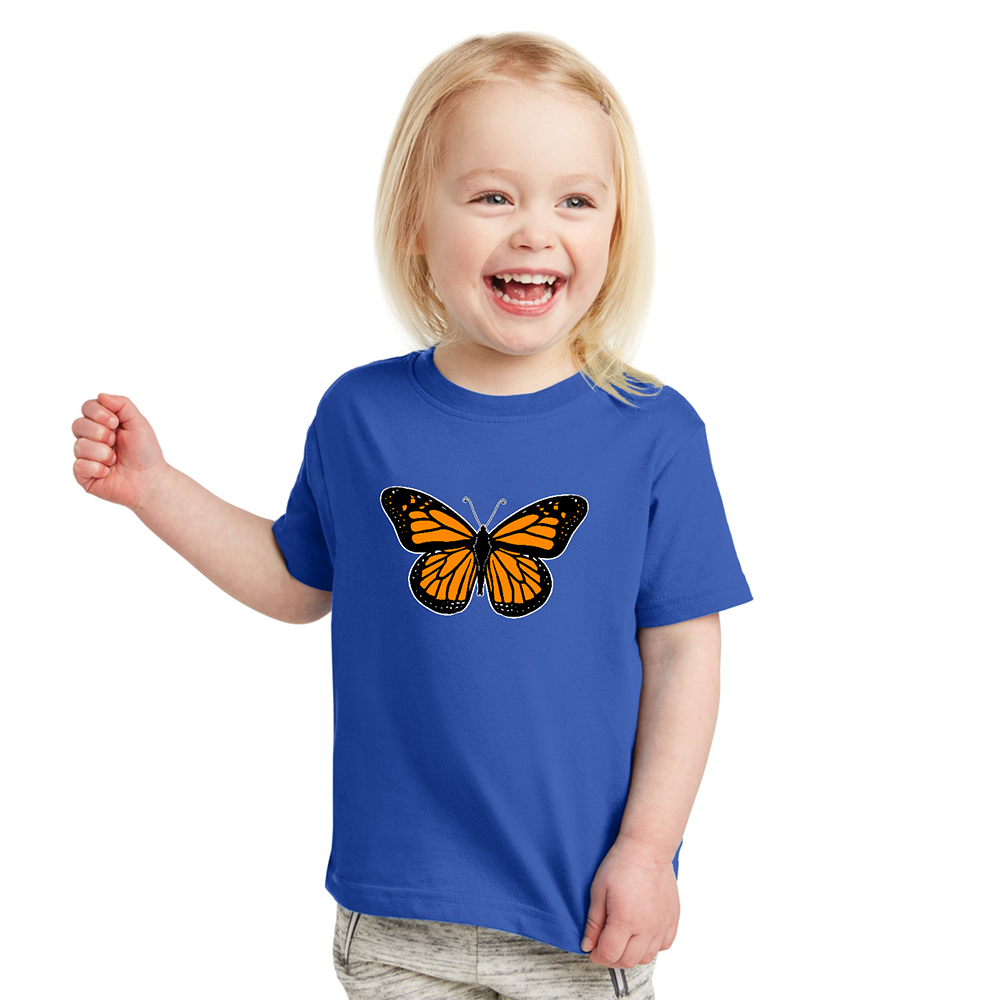 California Kids Collection | The Monarch - Toddler - Blue | Eco-Friendly, Sustainable Kids Apparel