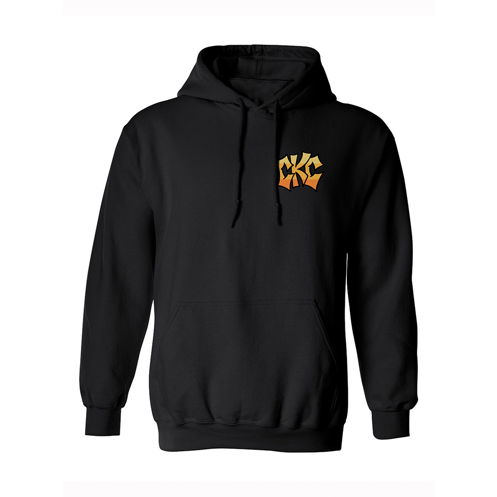 California Kids Collection | CKC Street Logo Hoodie - Teen - Black | Eco-Friendly, Sustainable Kids Apparel