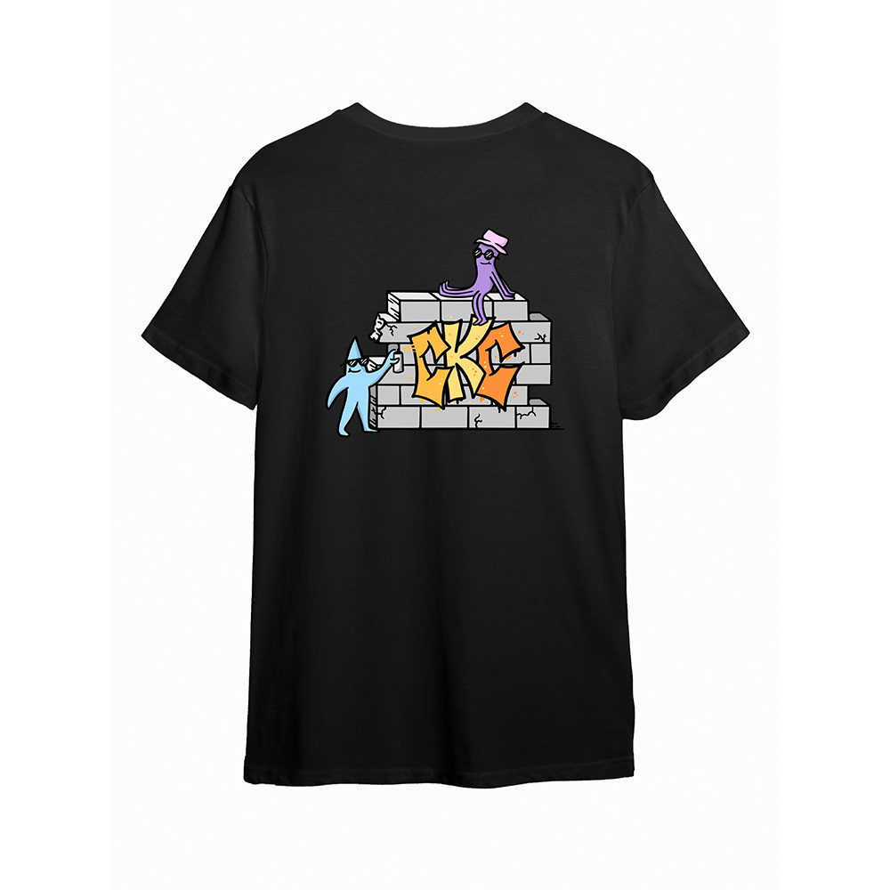 California Kids Collection | The Wall - Teen - Black | Eco-Friendly, Sustainable Kids Apparel