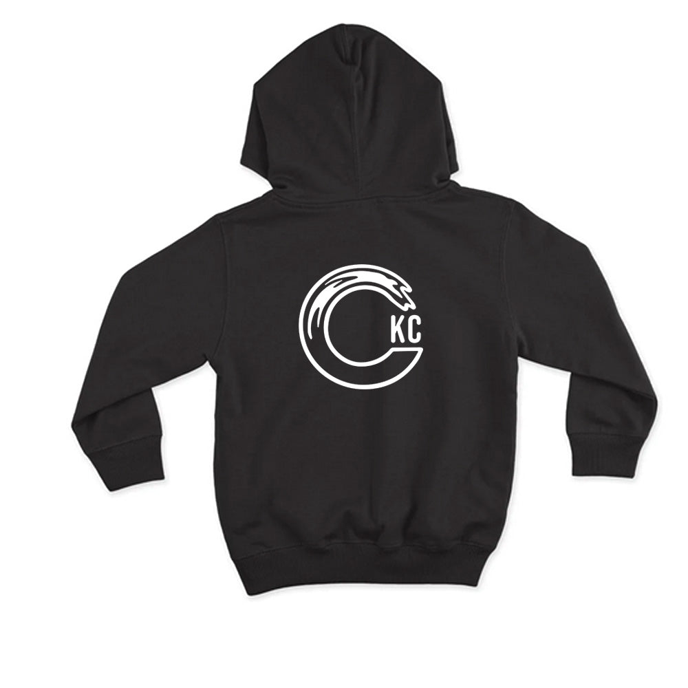 California Kids Collection | CKC Logo Hoodie - Youth - Black | Eco-Friendly, Sustainable Kids Apparel