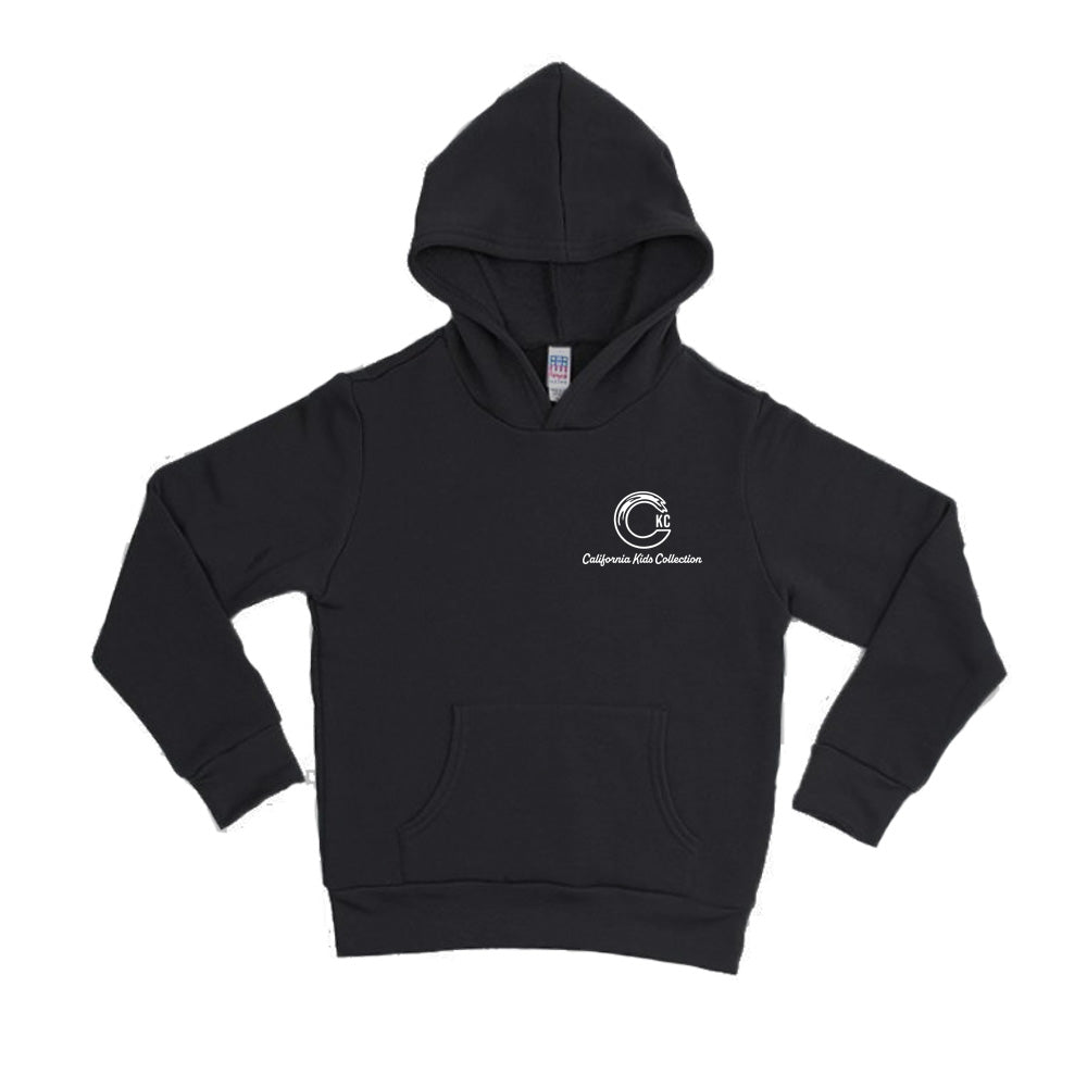 California Kids Collection | CKC Logo Hoodie - Youth - Black | Eco-Friendly, Sustainable Kids Apparel