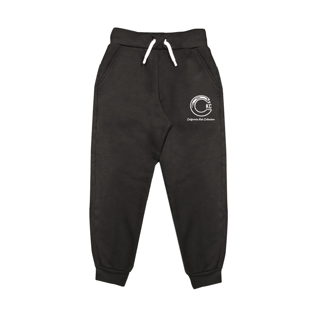 California Kids Collection | Jogger Pants - Toddler - Black | Eco-Friendly, Sustainable Kids Apparel