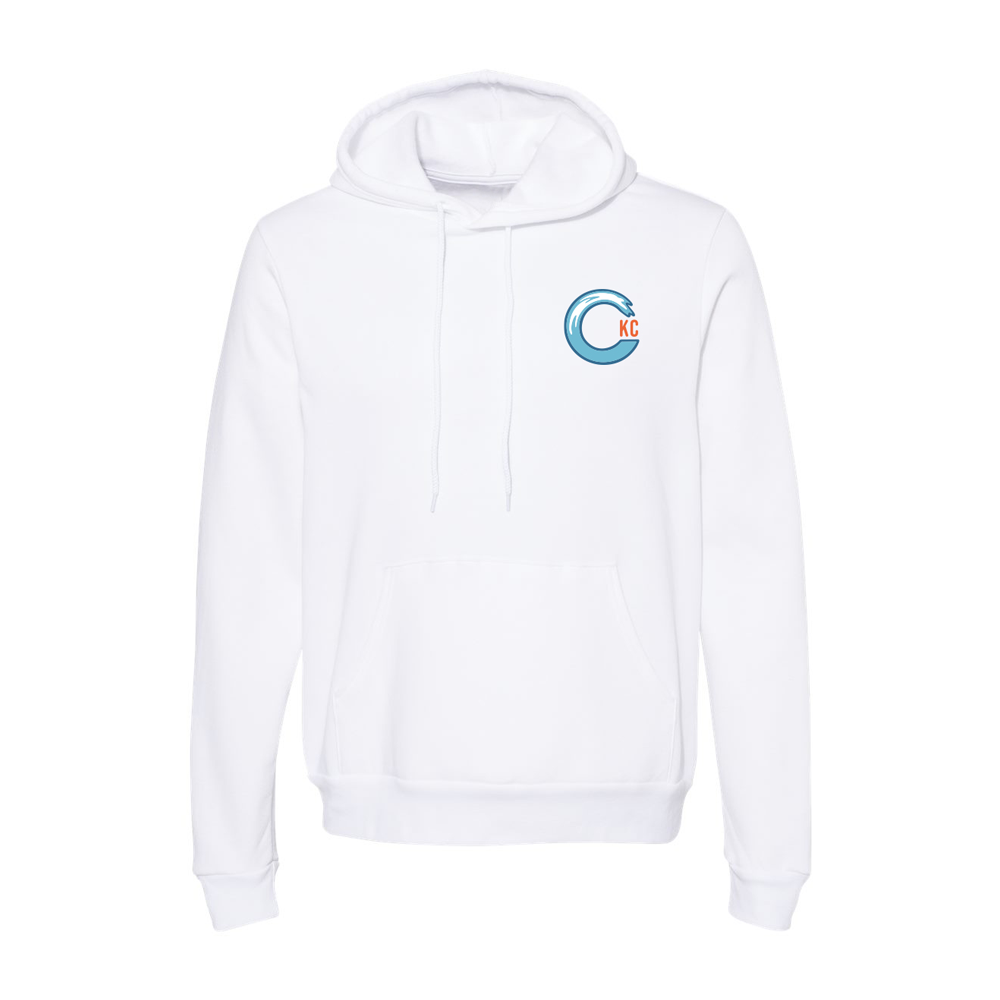 California Kids Collection | CKC Logo Hoodie - Teen - White | Eco-Friendly, Sustainable Kids Apparel