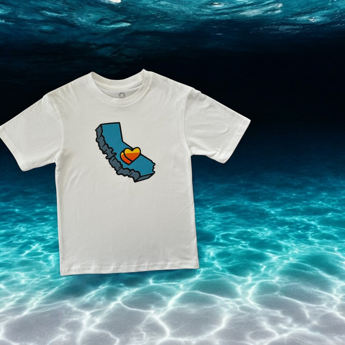 The California Proud Blue Tee | Youth