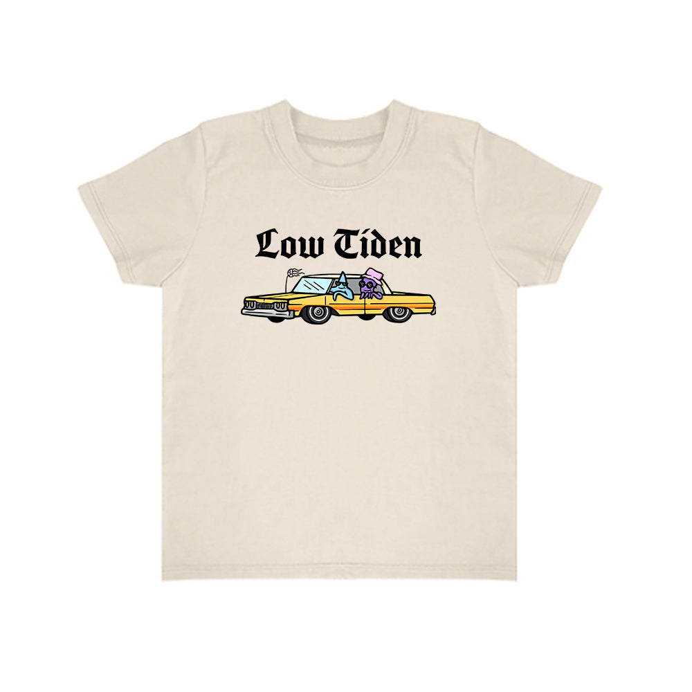 California Kids Collection | Low Tiden - Baby - White | Eco-Friendly, Sustainable Kids Apparel