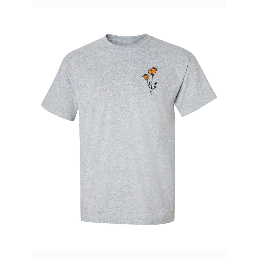 California Kids Collection | The Poppy - Teen - Heather Grey | Eco-Friendly, Sustainable Kids Apparel