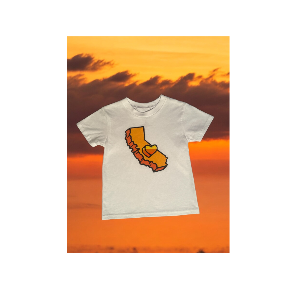 The California Proud Orange Tee | Adults